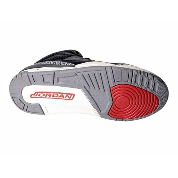 NIKE Air Jordan 3 Retro \'Black Cement\' Sneakers Size M8.5/W10 main image 2